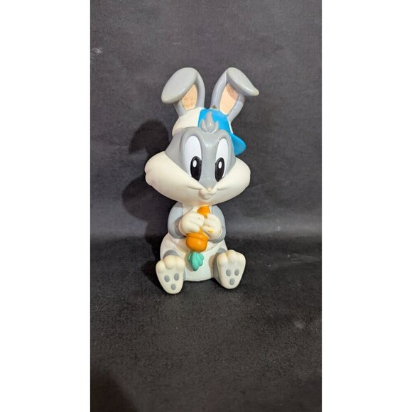 vintage Tyco Warner Bros  circa 1990's  "Tiny Toons" Baby Bugs Bunny 6" squeaker - Picture 7 of 10